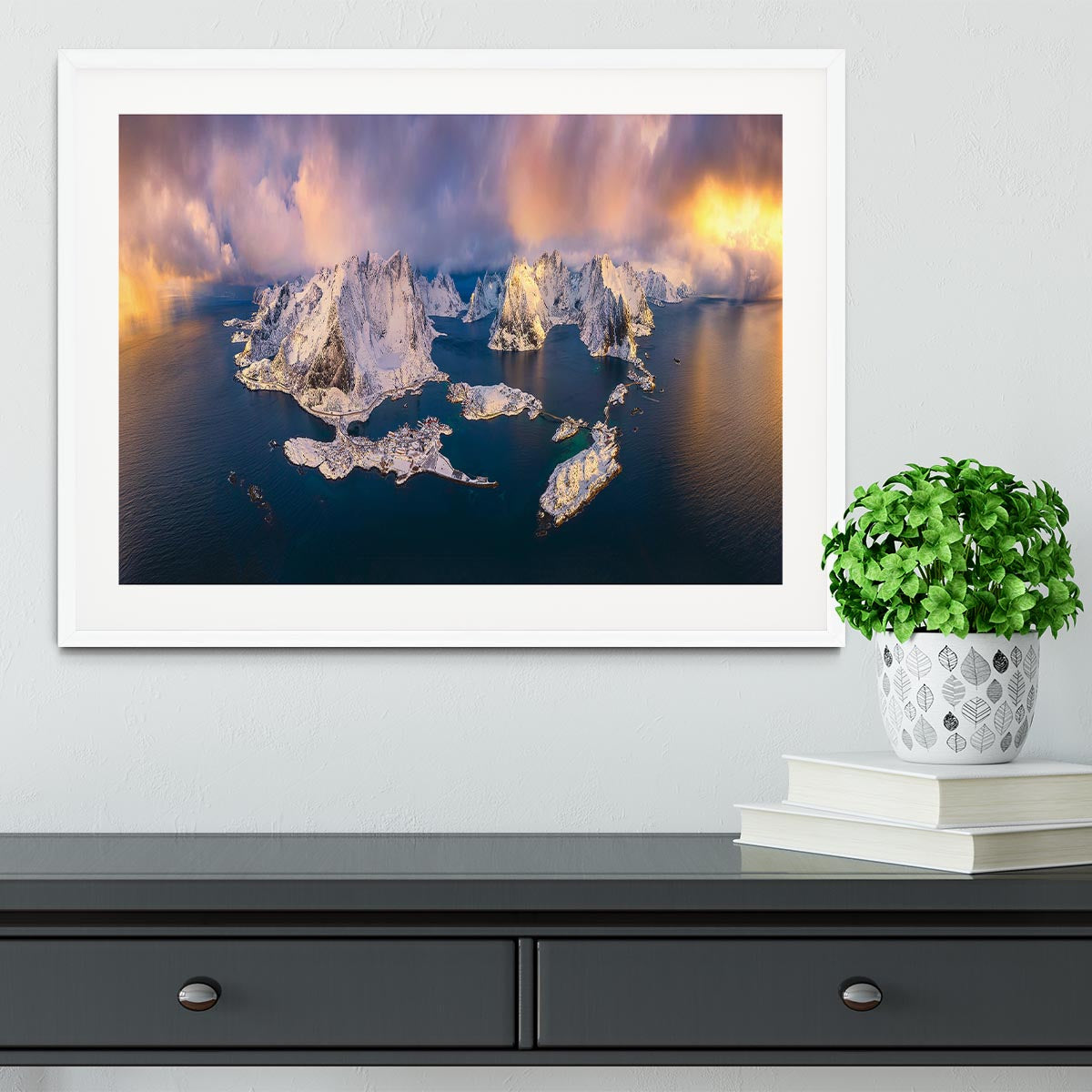 Good Morning, Lofoten Framed Print - Canvas Art Rocks - 5