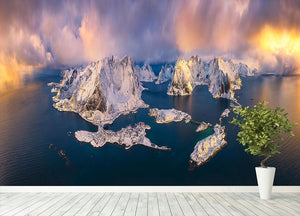 Good Morning, Lofoten Wall Mural Wallpaper - Canvas Art Rocks - 4