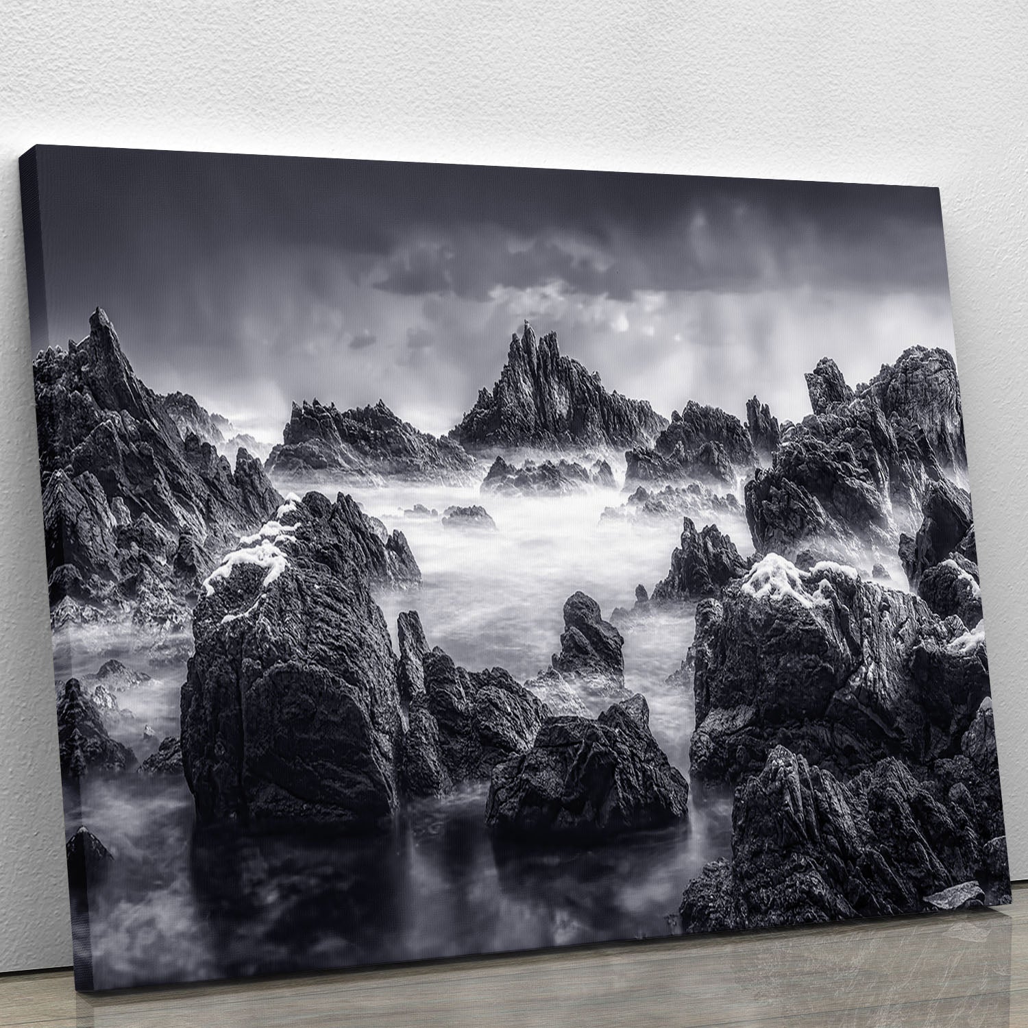 Rocky Seascape Canvas Print or Poster - Canvas Art Rocks - 1
