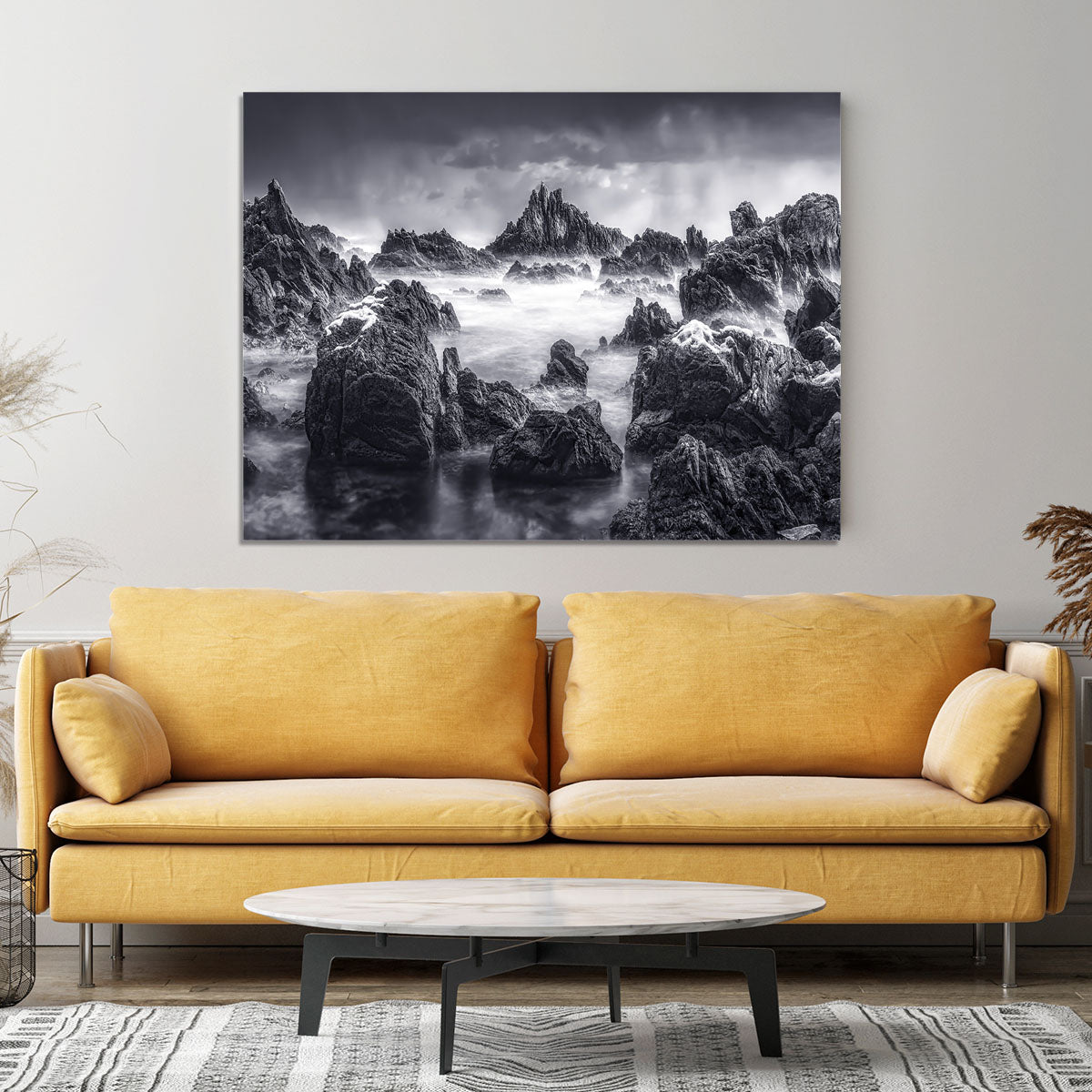 Rocky Seascape Canvas Print or Poster - Canvas Art Rocks - 4