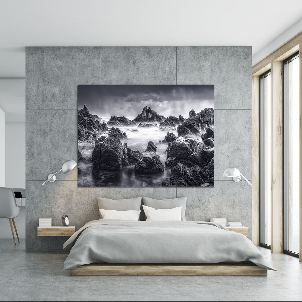 Rocky Seascape Canvas Print or Poster - Canvas Art Rocks - 5