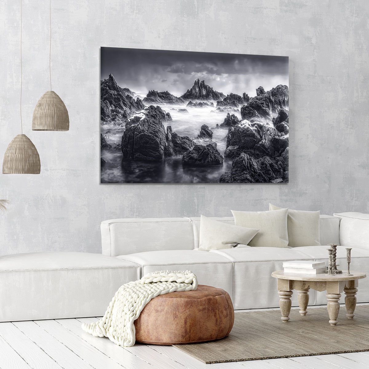 Rocky Seascape Canvas Print or Poster - Canvas Art Rocks - 6
