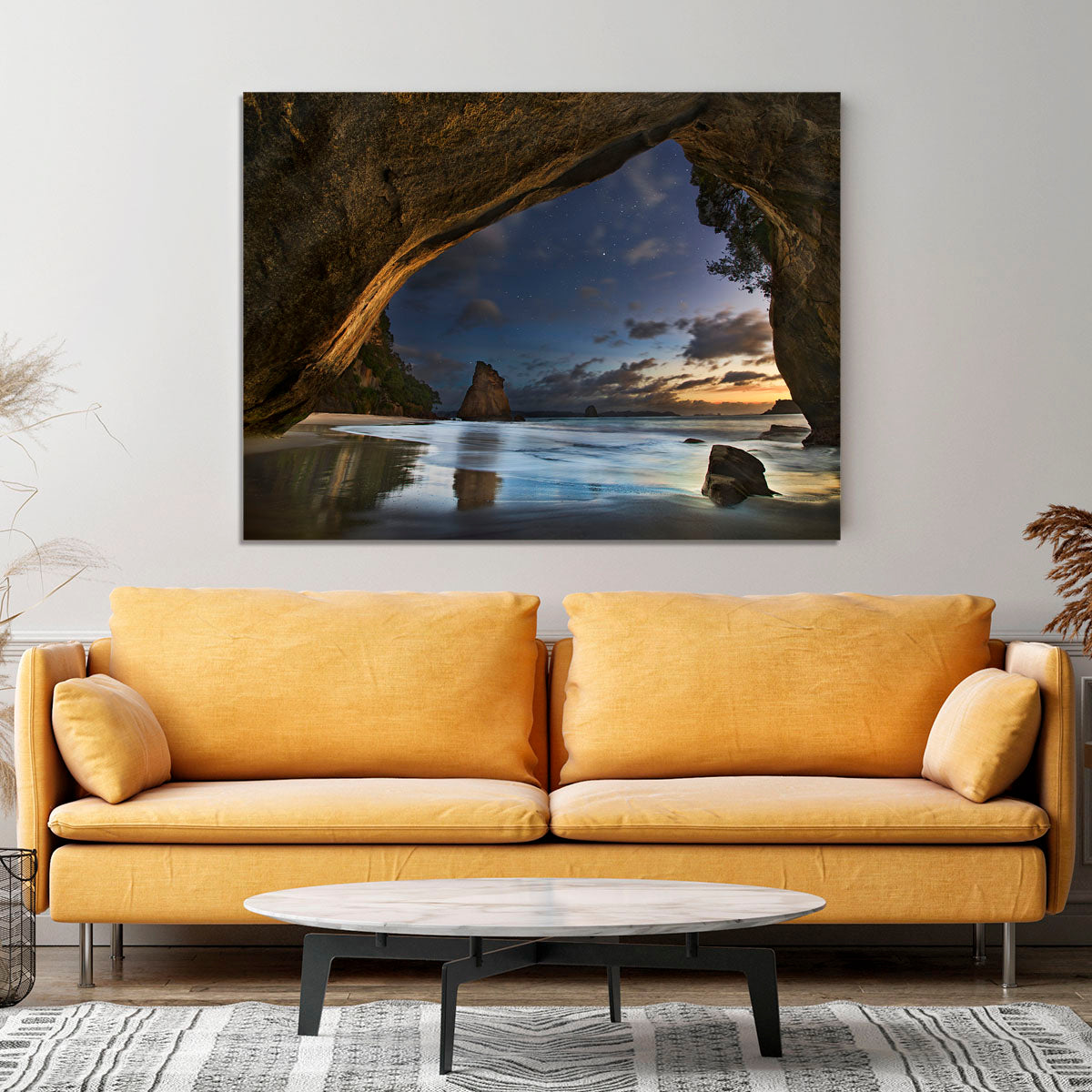 Cathedral Cove Canvas Print or Poster - Canvas Art Rocks - 4