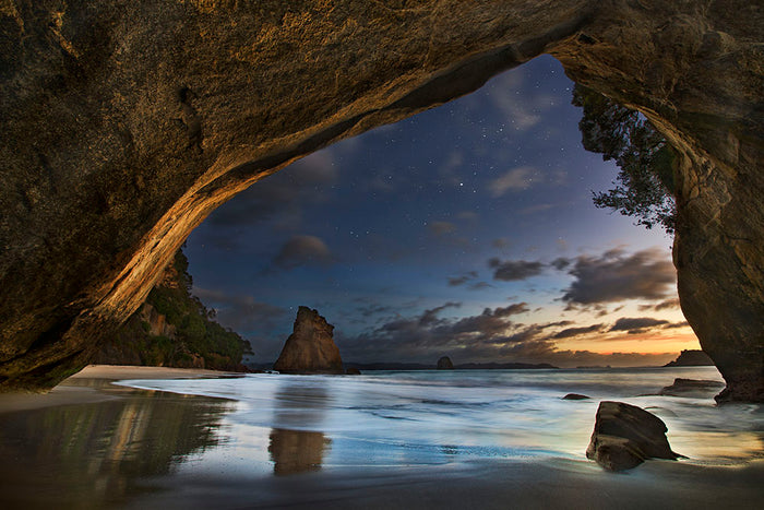 Cathedral Cove Wall Mural Wallpaper