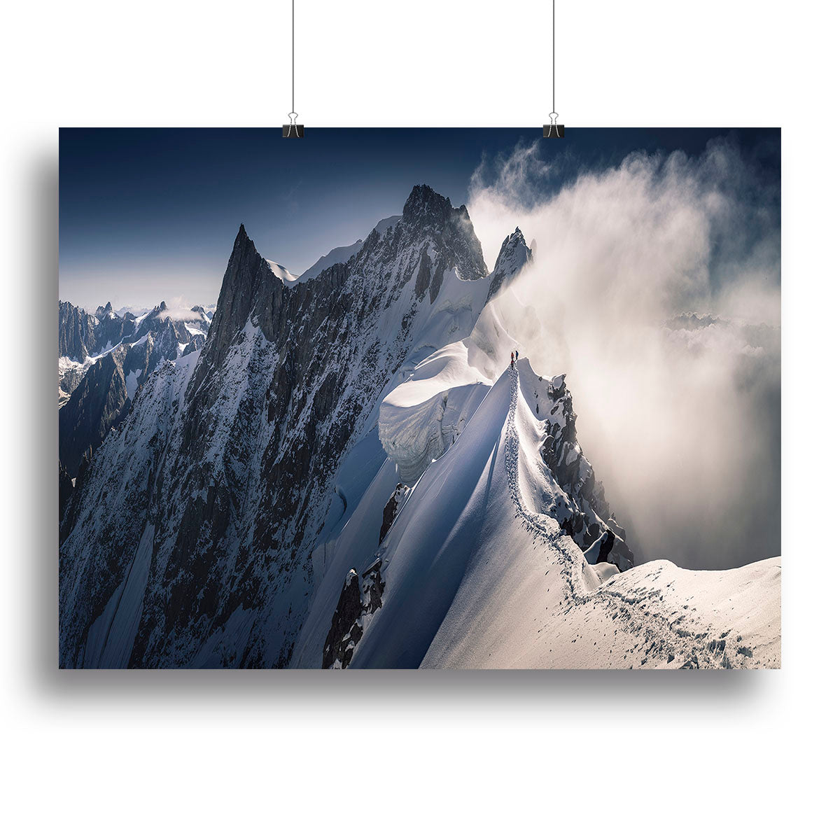 Walking On The Line Canvas Print or Poster - Canvas Art Rocks - 2
