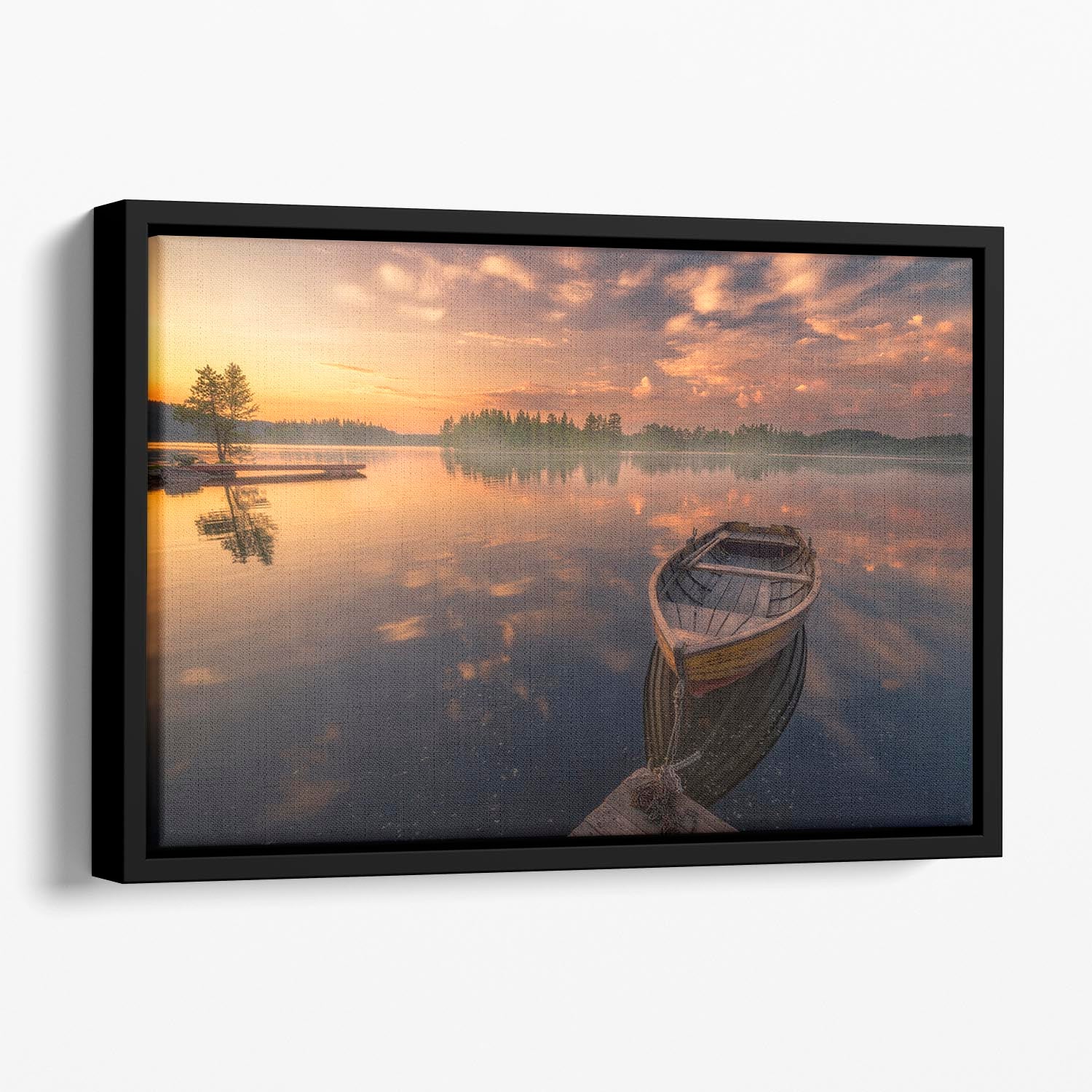 Destinations Floating Framed Canvas - Canvas Art Rocks - 1