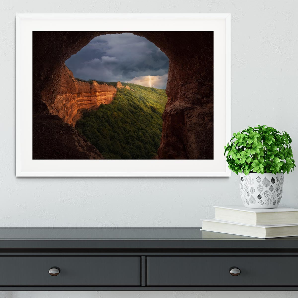 Las Macdulas El Bierzo Framed Print - Canvas Art Rocks - 5