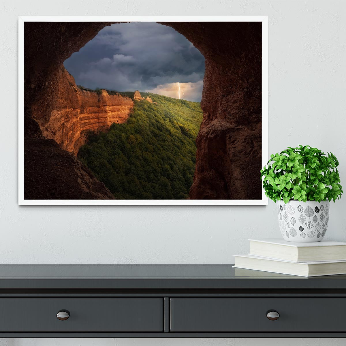 Las Macdulas El Bierzo Framed Print - Canvas Art Rocks -6