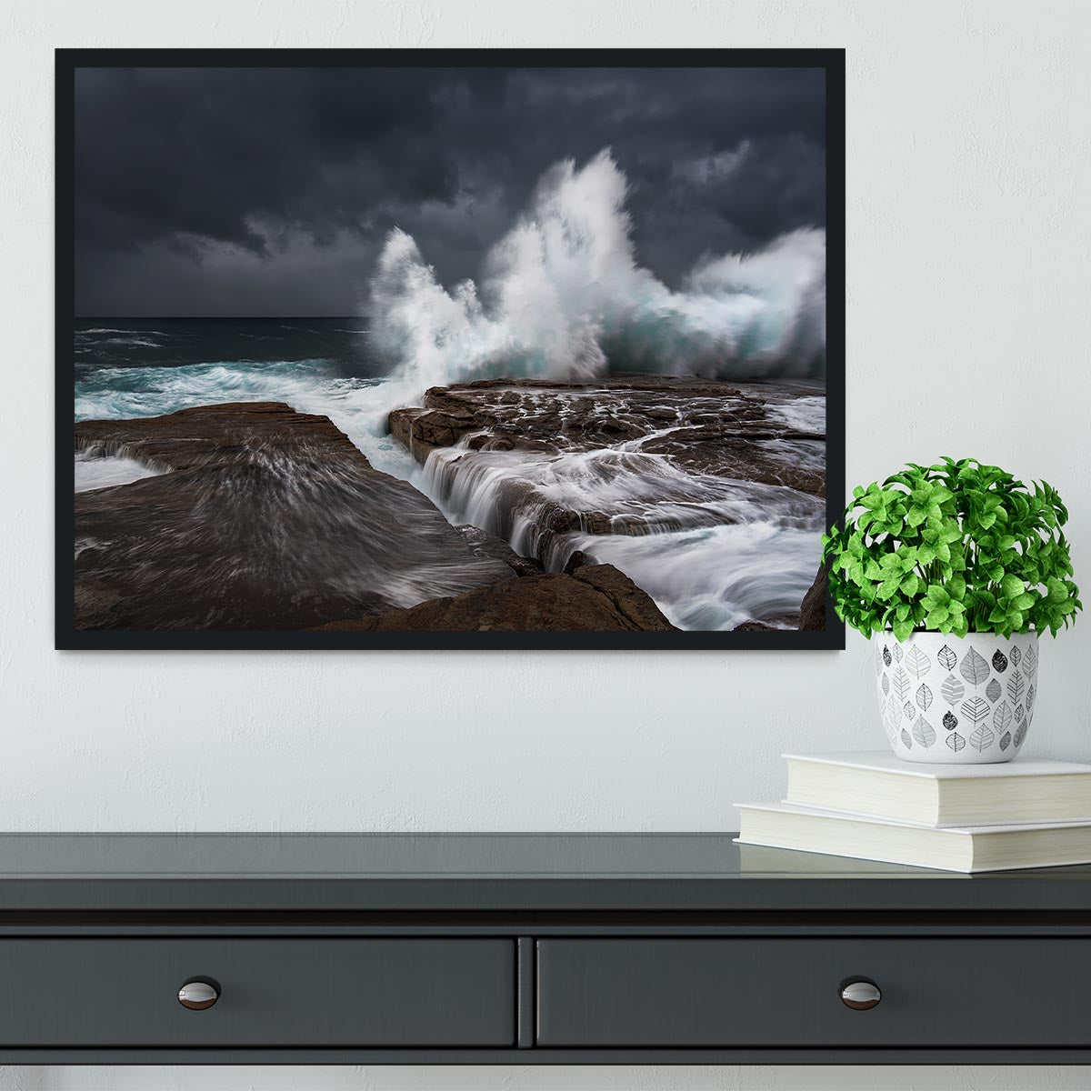 The Might Framed Print - Canvas Art Rocks - 2