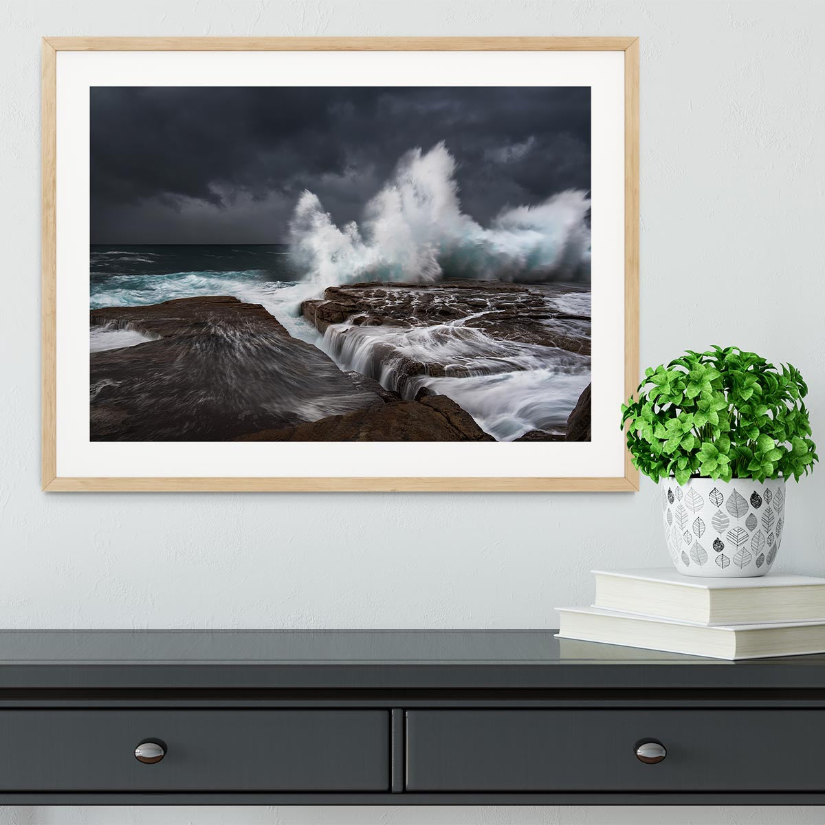 The Might Framed Print - Canvas Art Rocks - 3