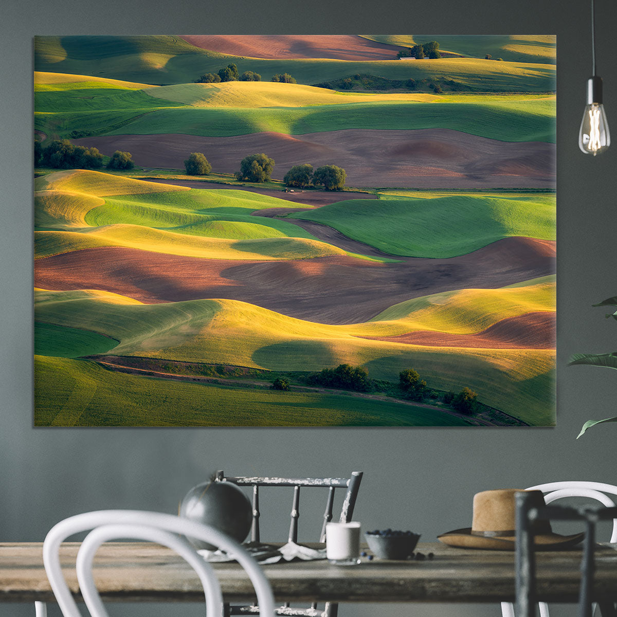 Colorful Palouse Canvas Print or Poster - Canvas Art Rocks - 3
