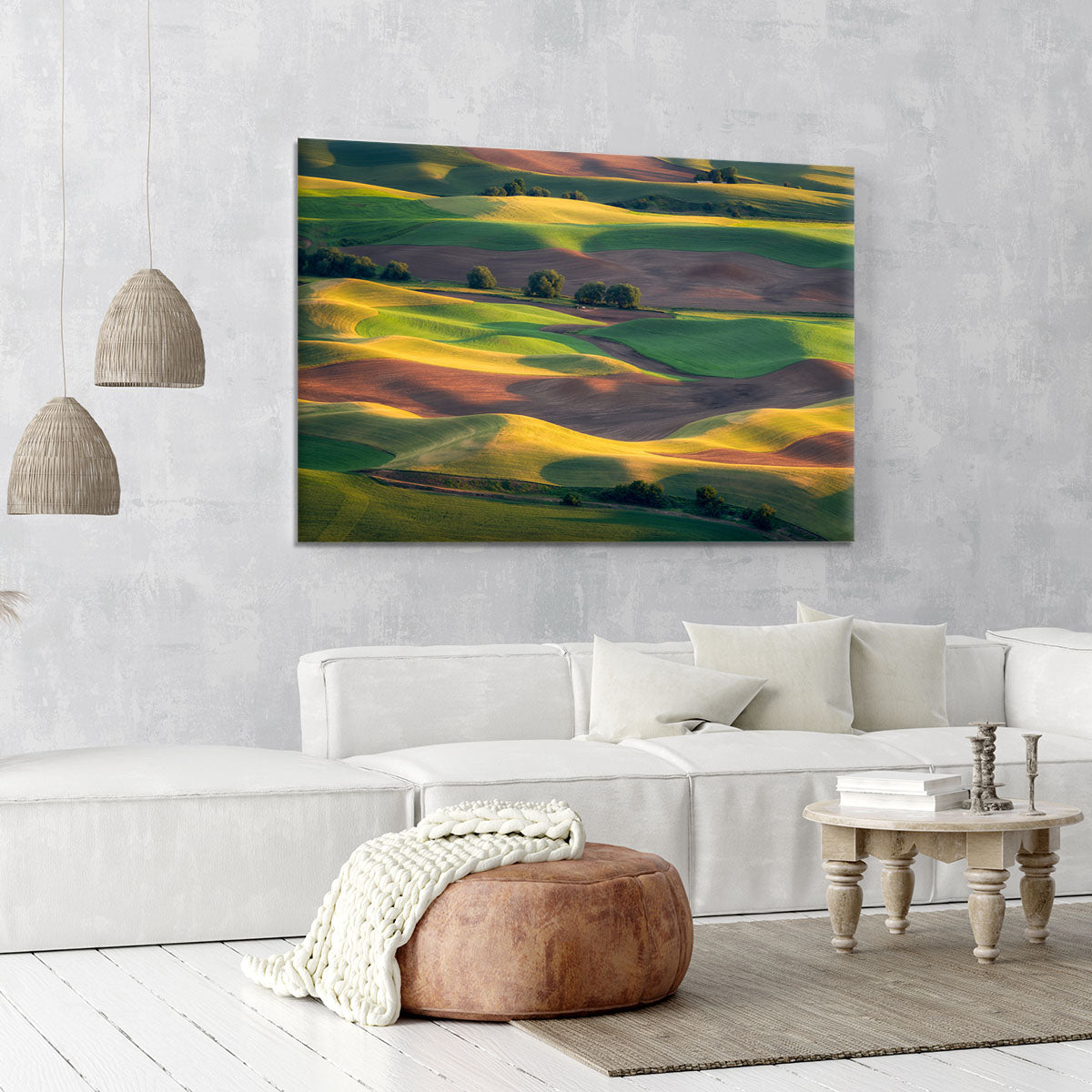 Colorful Palouse Canvas Print or Poster - Canvas Art Rocks - 6