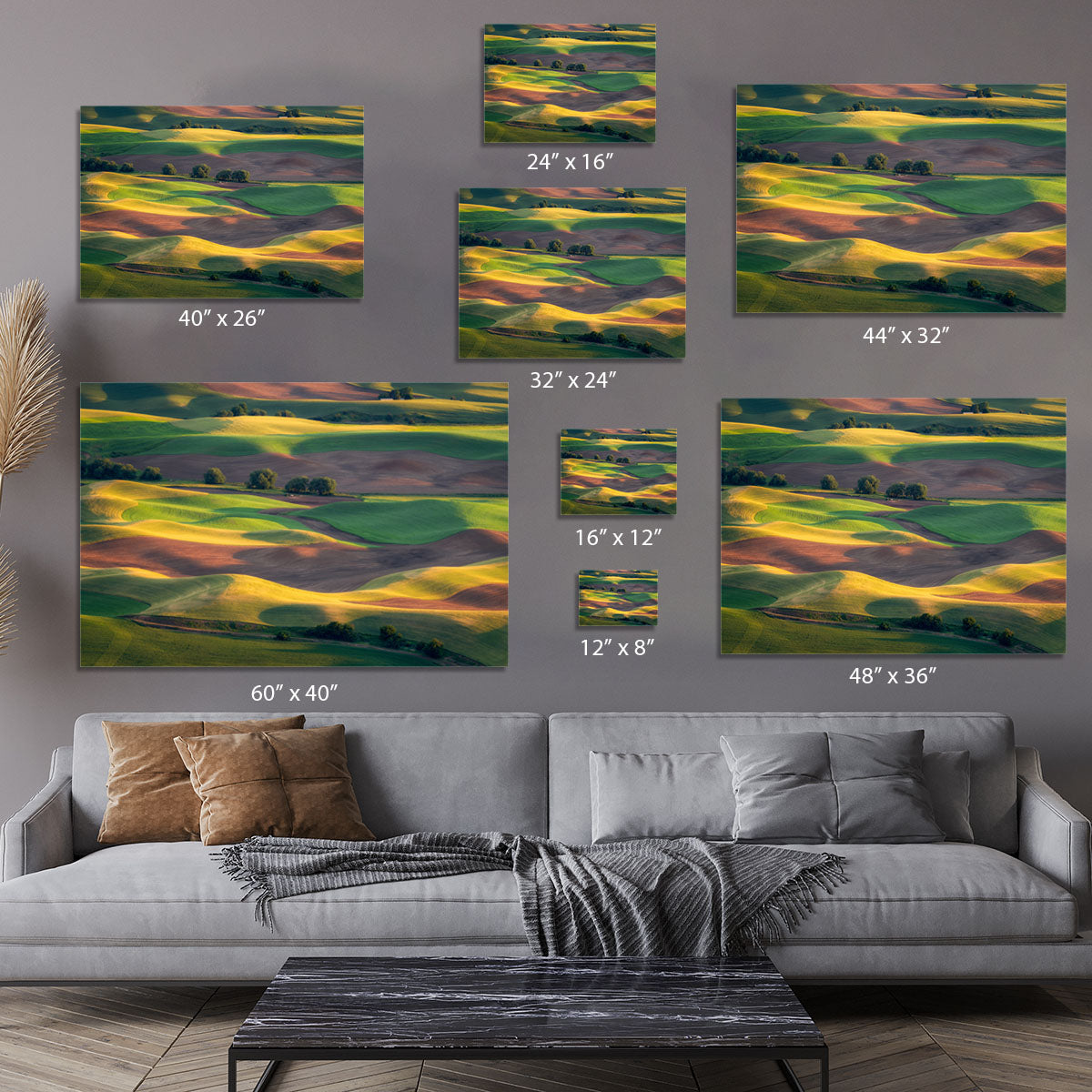 Colorful Palouse Canvas Print or Poster - Canvas Art Rocks - 7