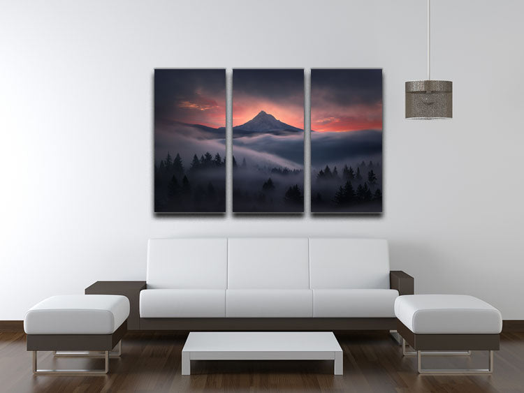 Through The Window 3 Split Panel Canvas Print - Canvas Art Rocks - 3