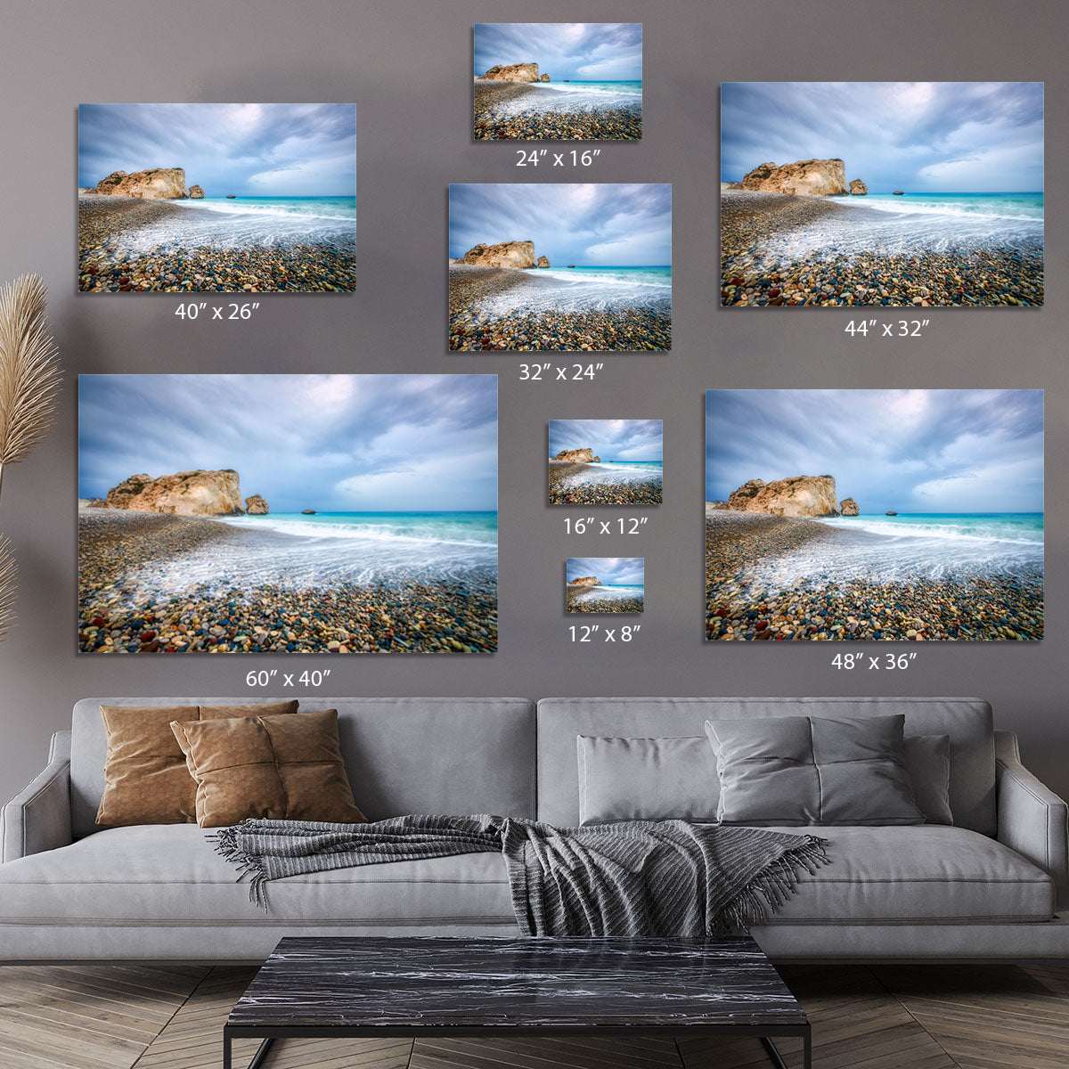Aphrodite's Birth Place Canvas Print or Poster - Canvas Art Rocks - 7