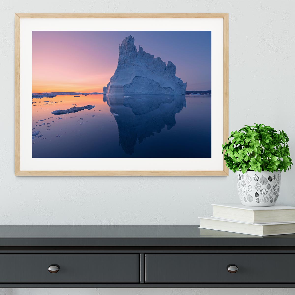 Disko Bay I Framed Print - Canvas Art Rocks - 3