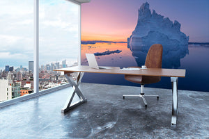 Disko Bay I Wall Mural Wallpaper - Canvas Art Rocks - 3