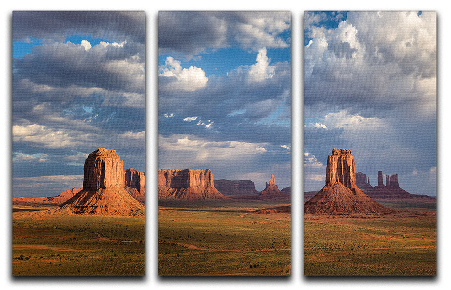 Lost World 3 Split Panel Canvas Print - Canvas Art Rocks - 1