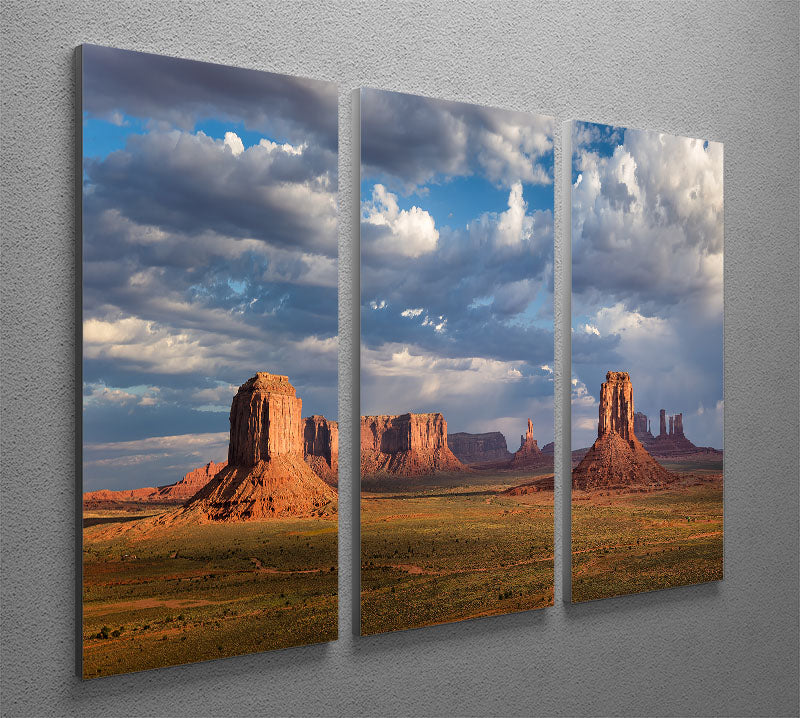 Lost World 3 Split Panel Canvas Print - Canvas Art Rocks - 2
