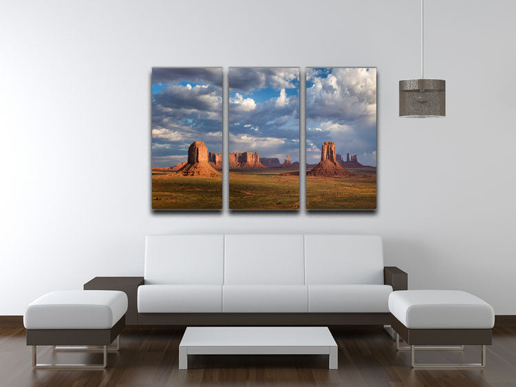 Lost World 3 Split Panel Canvas Print - Canvas Art Rocks - 3