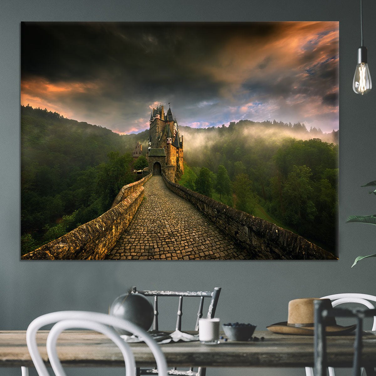 Eltz Canvas Print or Poster - Canvas Art Rocks - 3
