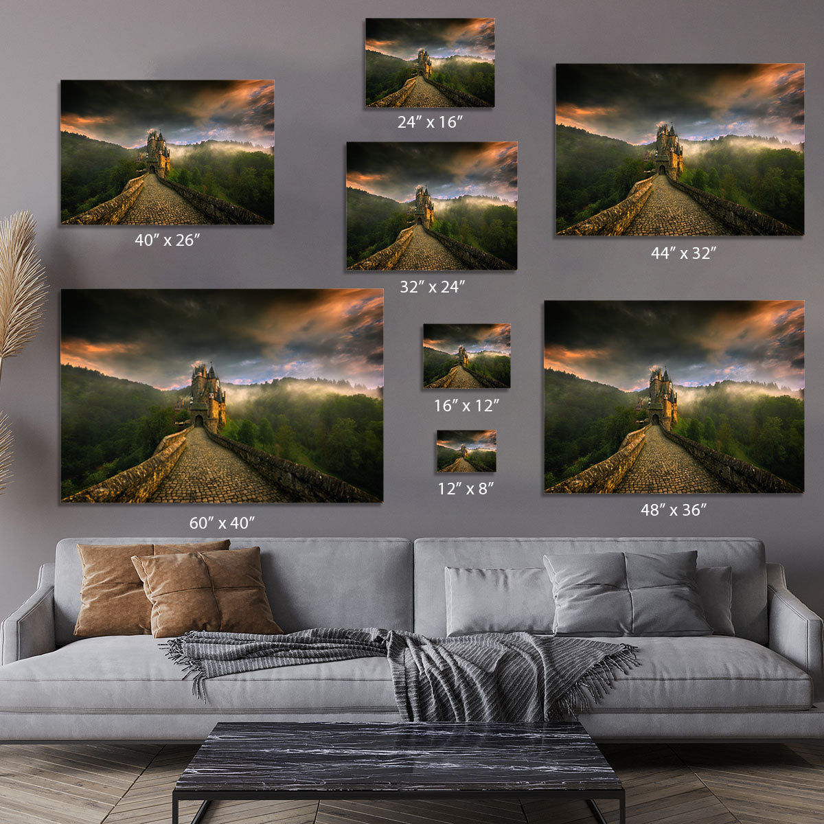 Eltz Canvas Print or Poster - Canvas Art Rocks - 7