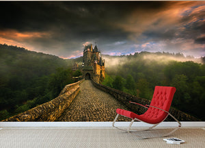 Eltz Wall Mural Wallpaper - Canvas Art Rocks - 2