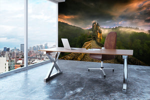 Eltz Wall Mural Wallpaper - Canvas Art Rocks - 3