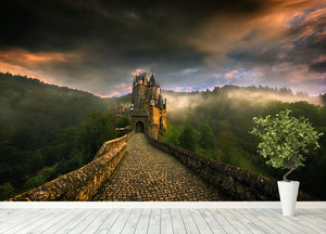 Eltz Wall Mural Wallpaper - Canvas Art Rocks - 4