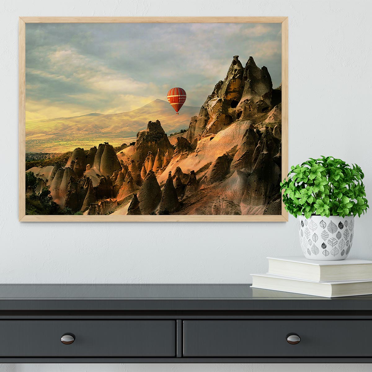 Cappadocia Framed Print - Canvas Art Rocks - 4