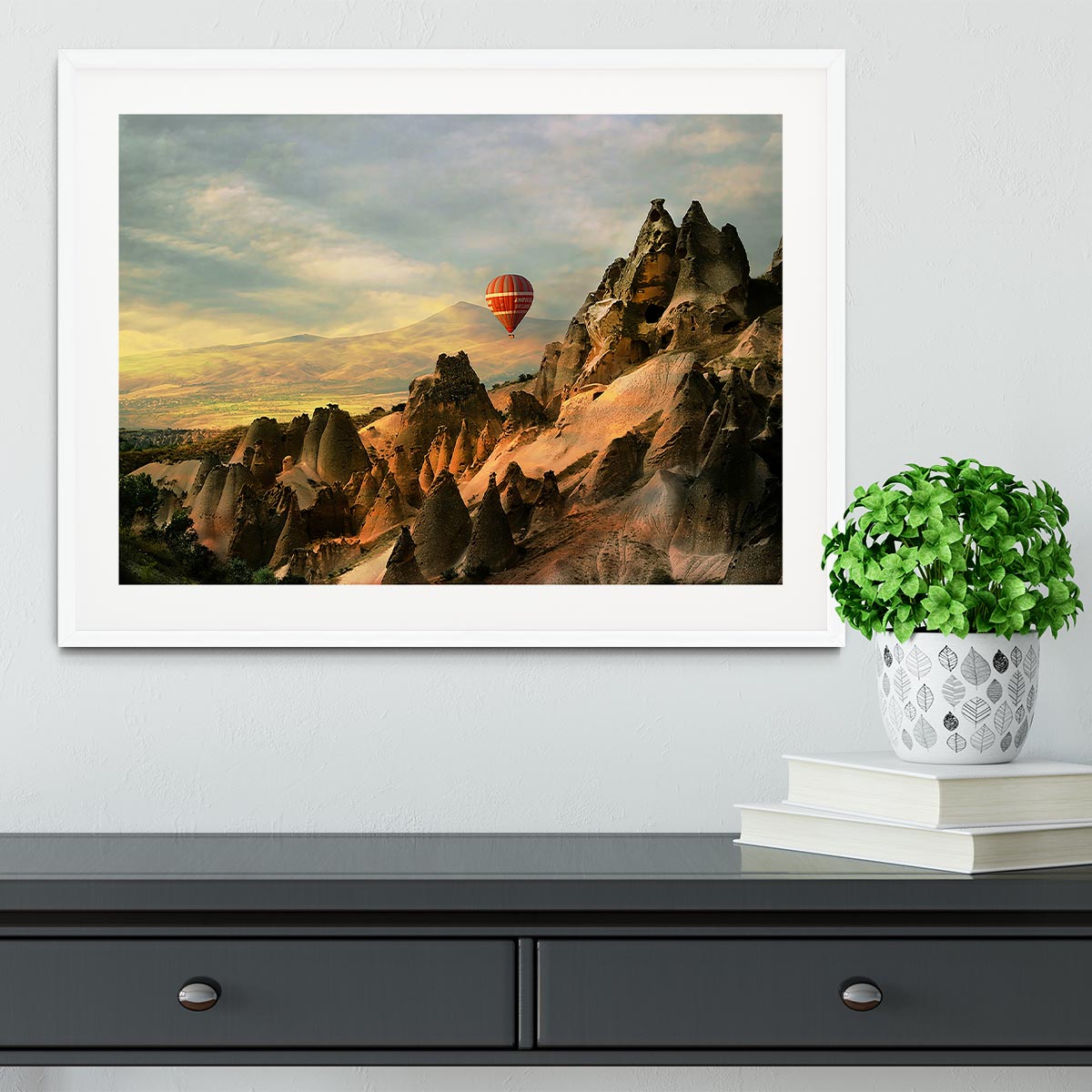 Cappadocia Framed Print - Canvas Art Rocks - 5