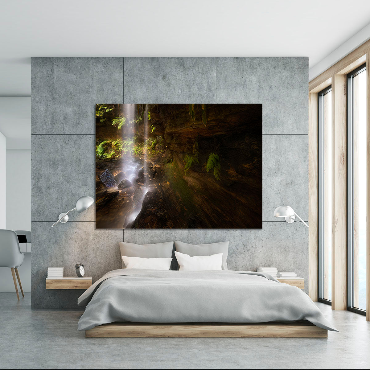 Hidden Waterfalls 2 Canvas Print or Poster - Canvas Art Rocks - 5
