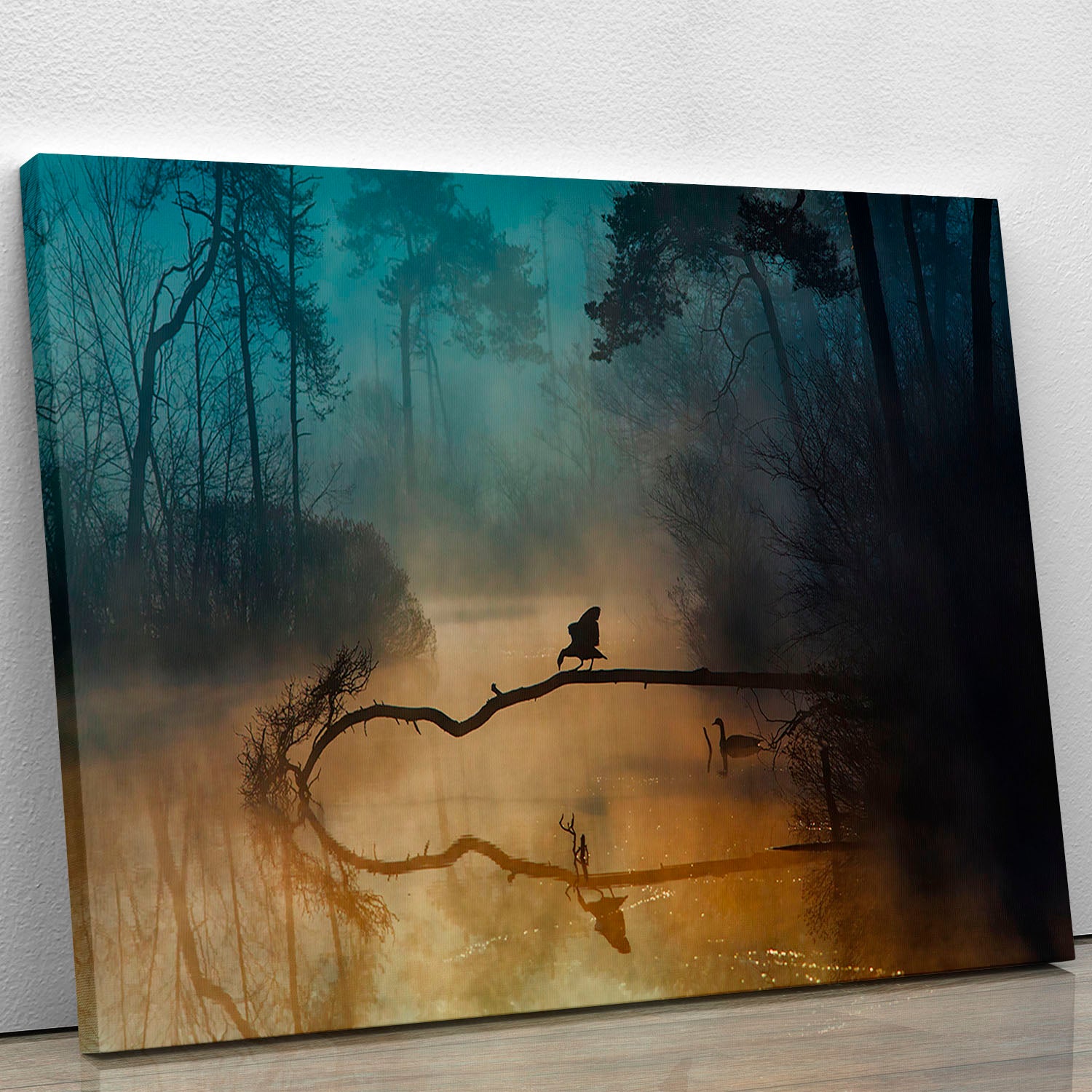 Blue Hour Canvas Print or Poster - Canvas Art Rocks - 1