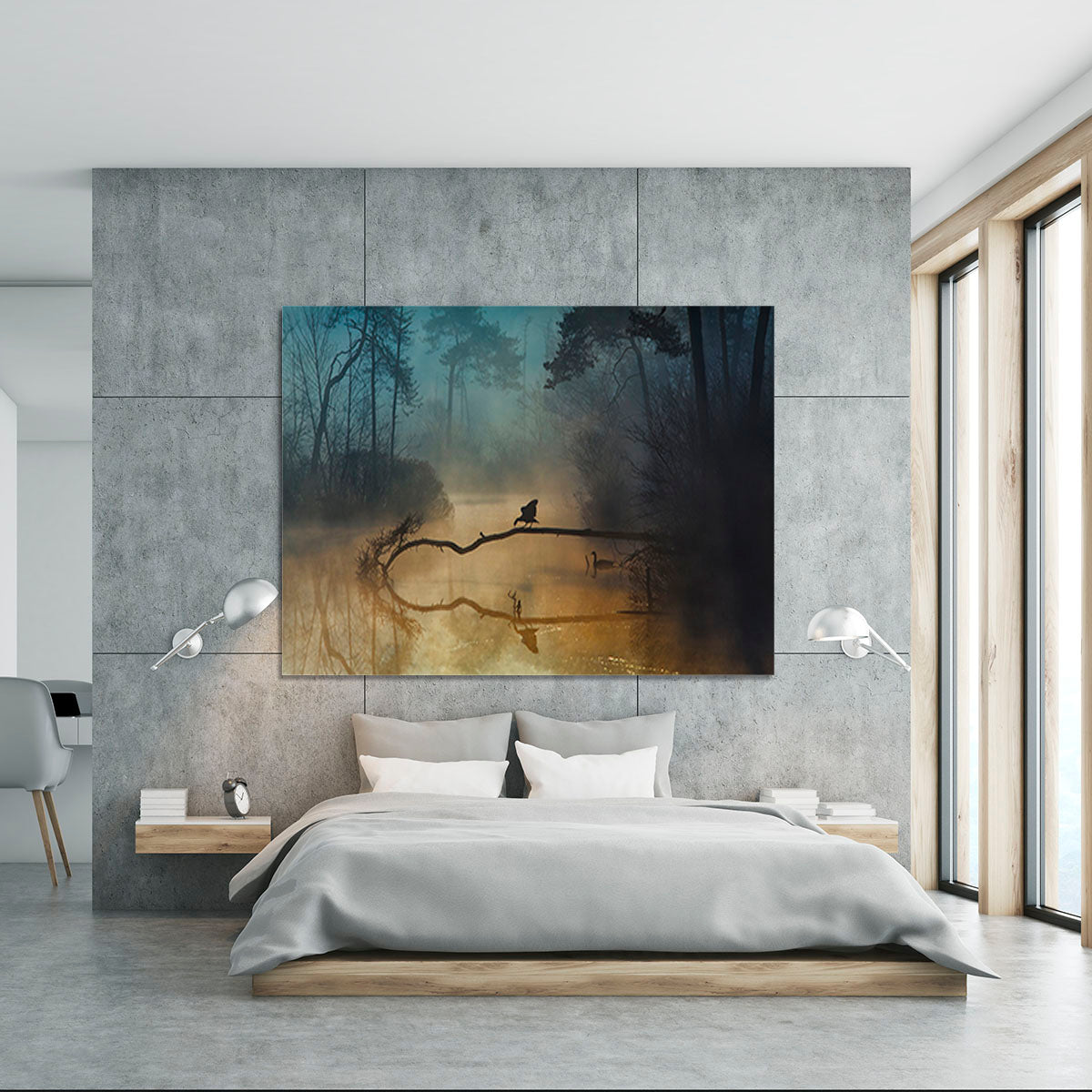 Blue Hour Canvas Print or Poster - Canvas Art Rocks - 5