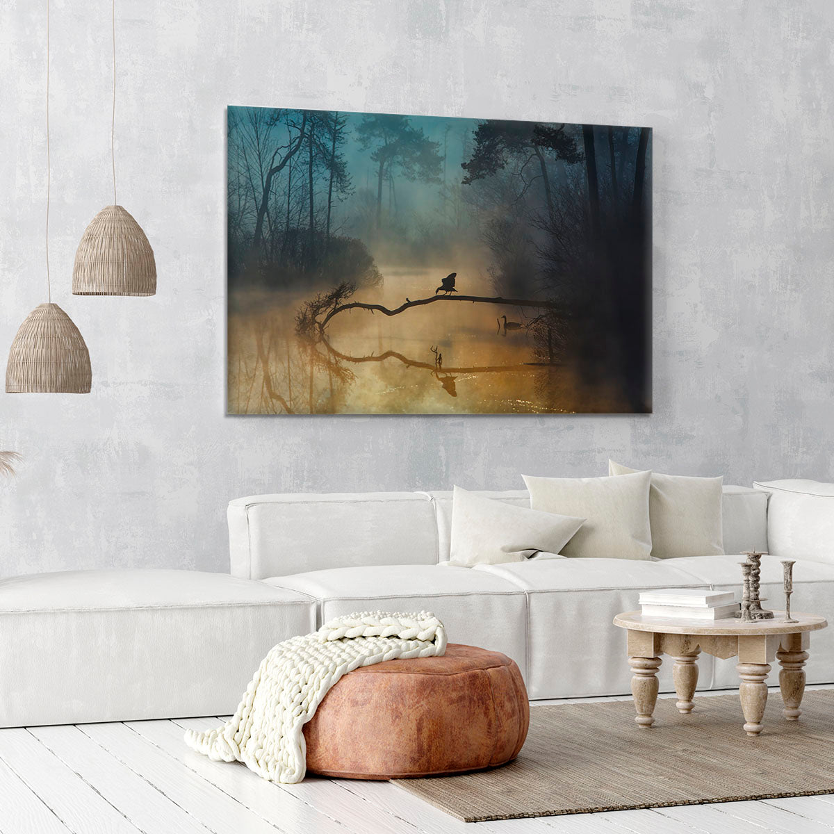 Blue Hour Canvas Print or Poster - Canvas Art Rocks - 6
