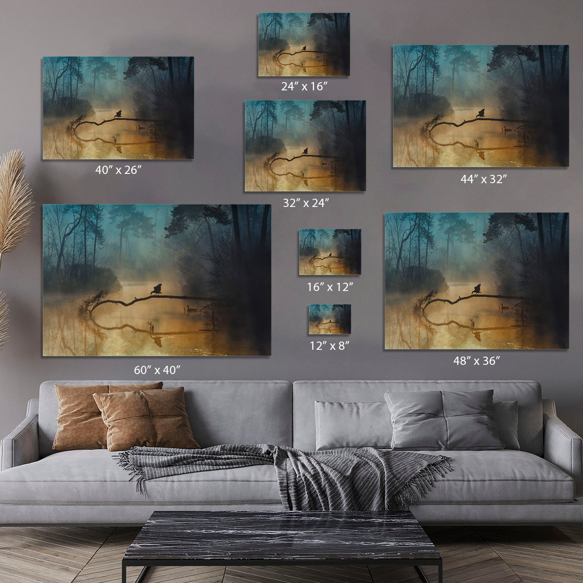 Blue Hour Canvas Print or Poster - Canvas Art Rocks - 7