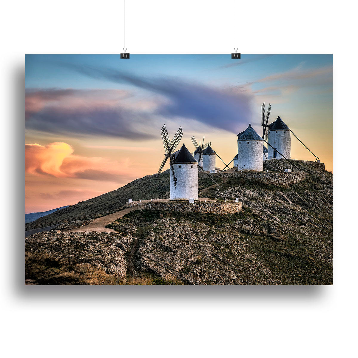 Molinos Al Viento Canvas Print or Poster - Canvas Art Rocks - 2