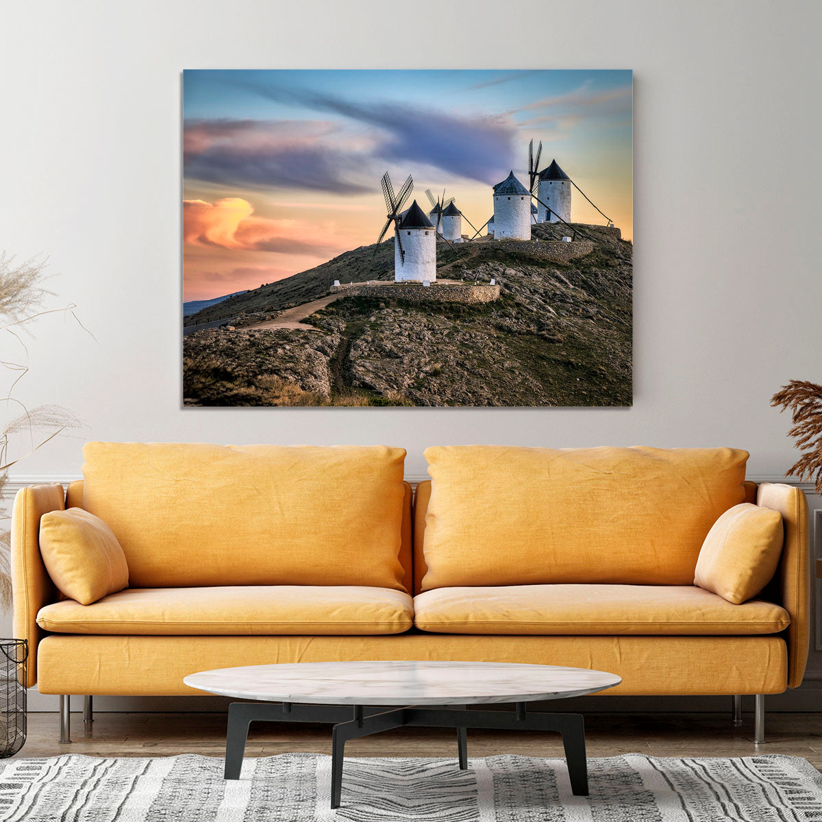 Molinos Al Viento Canvas Print or Poster - Canvas Art Rocks - 4