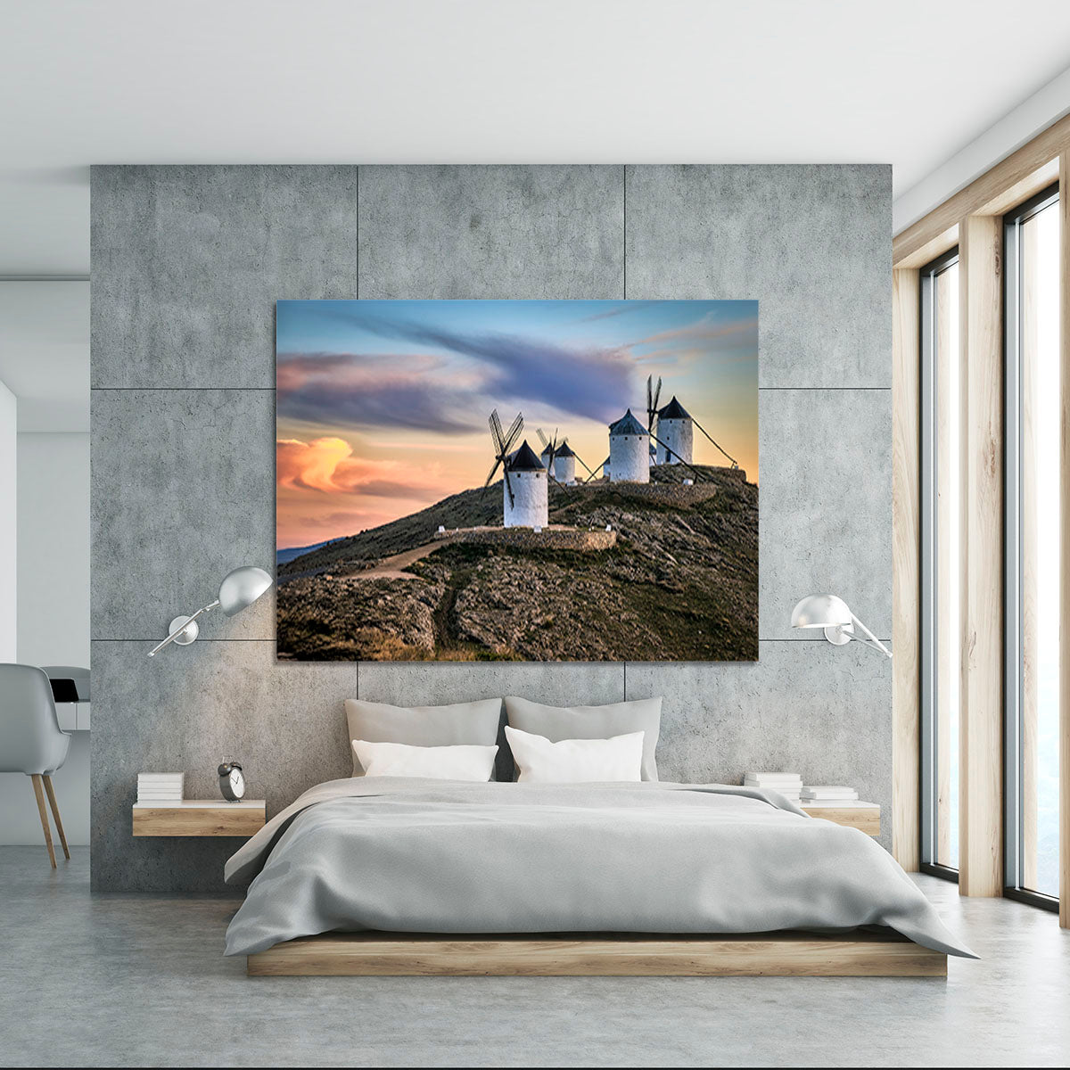 Molinos Al Viento Canvas Print or Poster - Canvas Art Rocks - 5