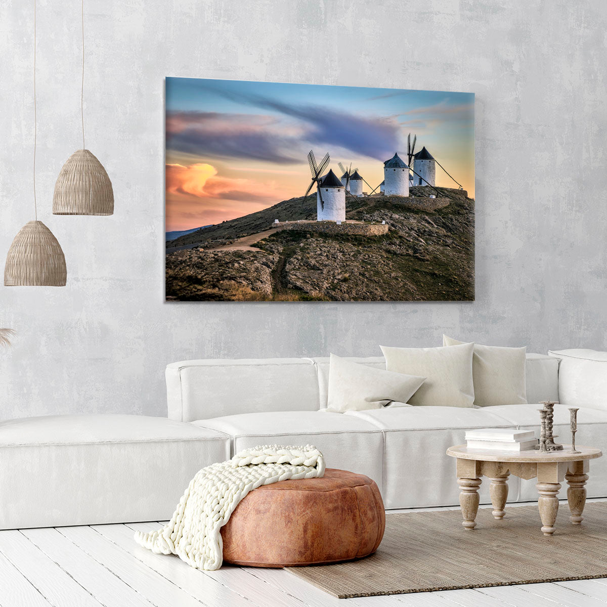 Molinos Al Viento Canvas Print or Poster - Canvas Art Rocks - 6