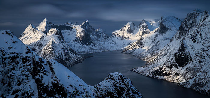 Kjerkfjorden Wall Mural Wallpaper