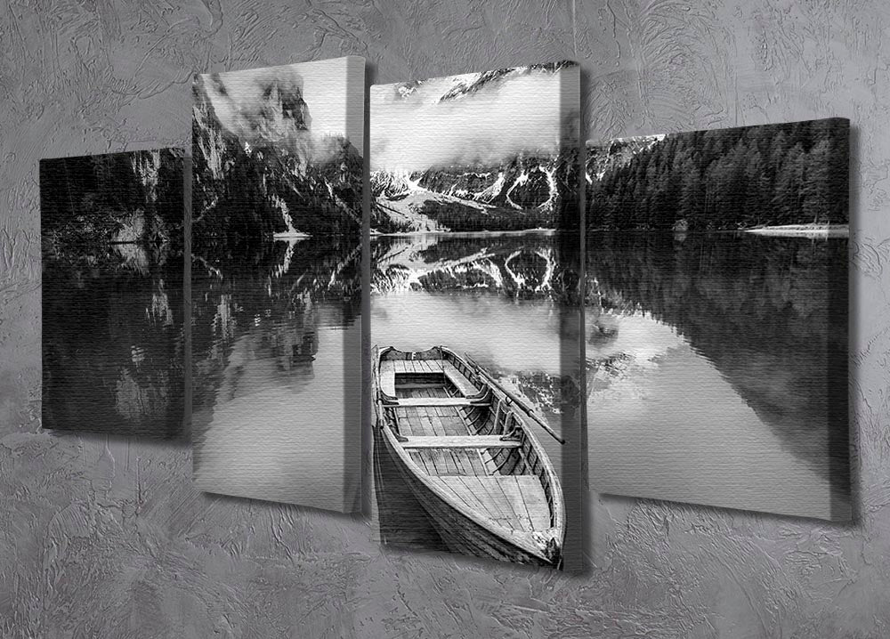 En Blanco Y Negro 4 Split Panel Canvas - Canvas Art Rocks - 2