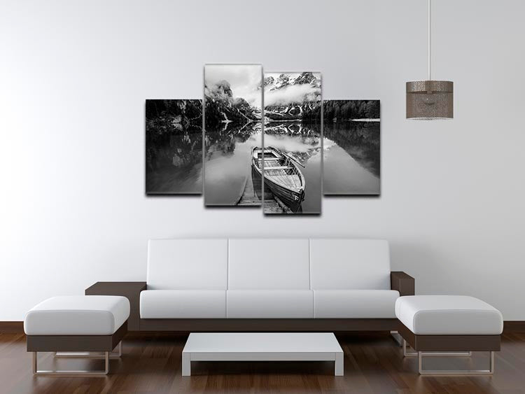 En Blanco Y Negro 4 Split Panel Canvas - Canvas Art Rocks - 3