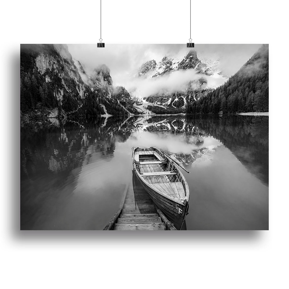En Blanco Y Negro Canvas Print or Poster - Canvas Art Rocks - 2