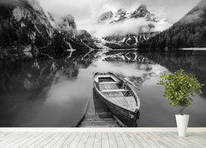 En Blanco Y Negro Wall Mural Wallpaper - Canvas Art Rocks - 4