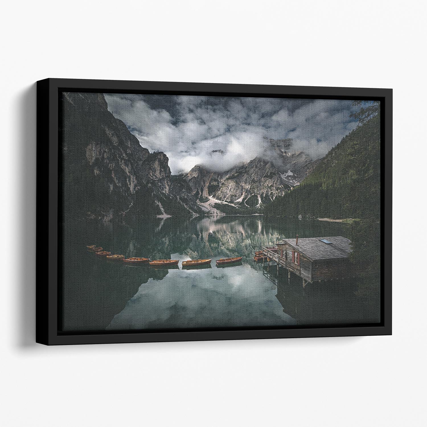 Paradise On Earth Floating Framed Canvas - Canvas Art Rocks - 1