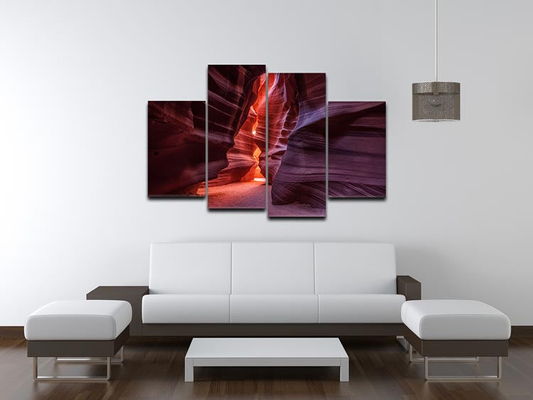 Antelope 4 Split Panel Canvas - Canvas Art Rocks - 3