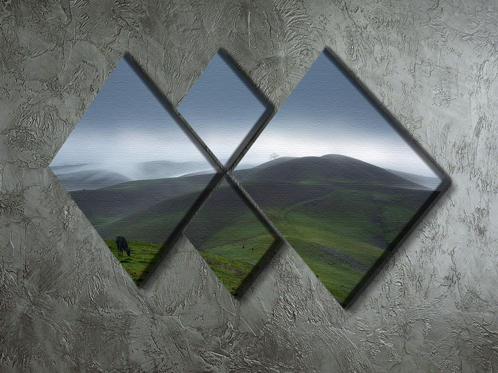 Spring 4 Square Multi Panel Canvas - Canvas Art Rocks - 2