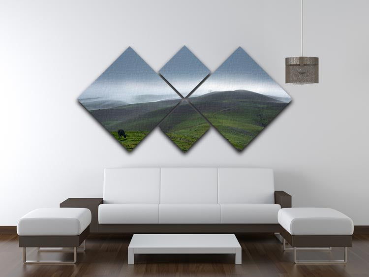 Spring 4 Square Multi Panel Canvas - Canvas Art Rocks - 3