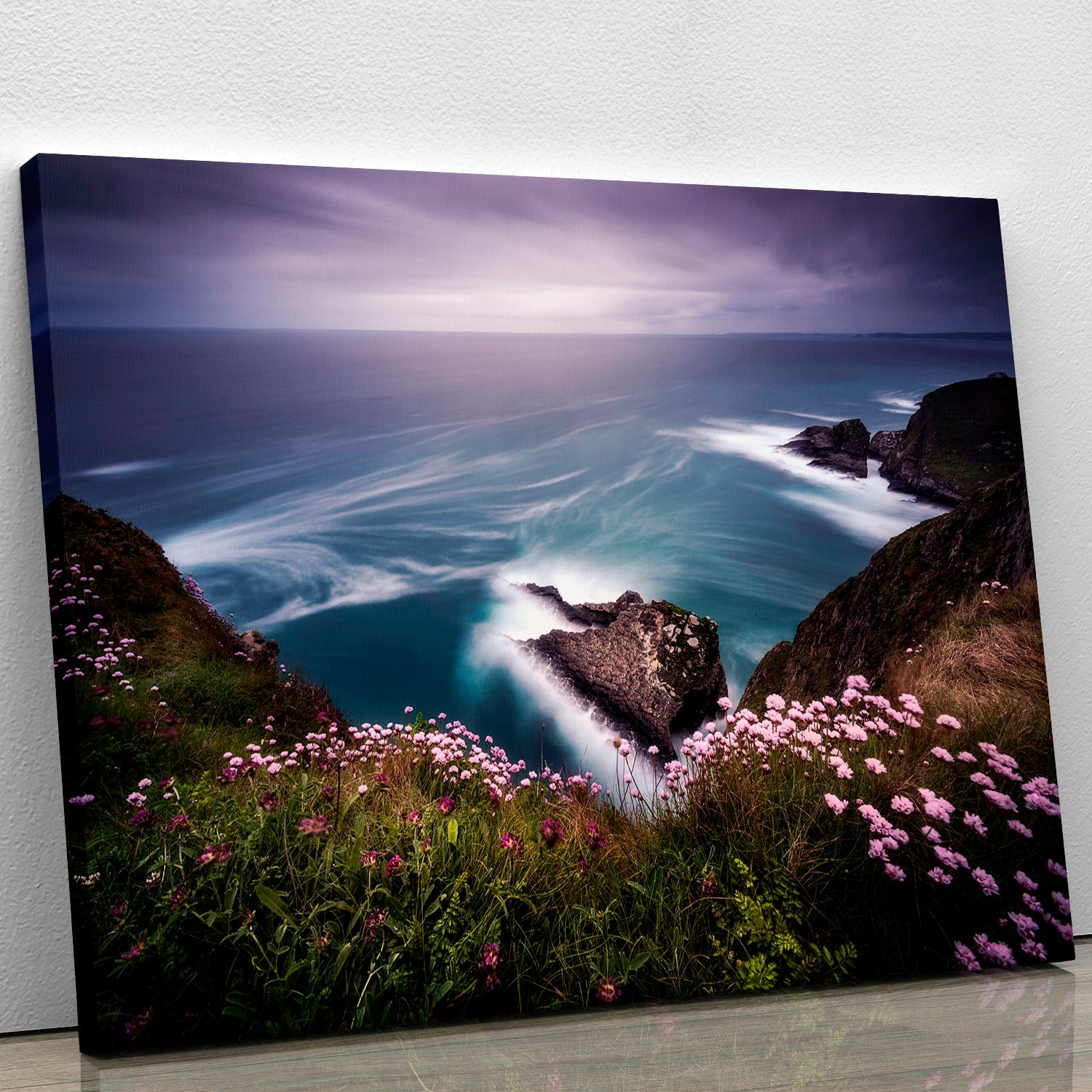 On The Edge Of The Cliff Canvas Print or Poster - Canvas Art Rocks - 1